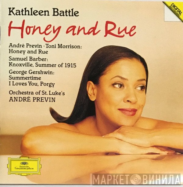 Samuel Barber, André Previn, George Gershwin, Kathleen Battle, Orchestra Of St. Luke's, Toni Morrison - Honey And Rue