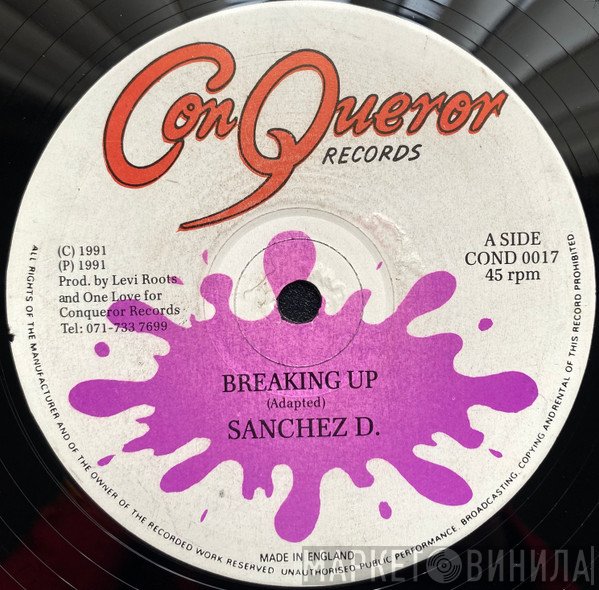 Sanchez - Breaking Up
