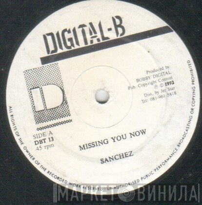 Sanchez - Missing You Now