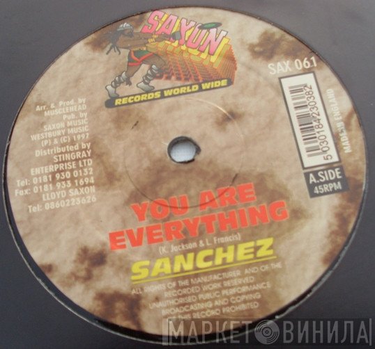 Sanchez, Saxon All Stars - You Are Everything