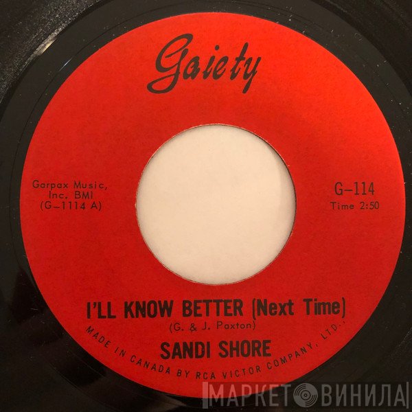 Sandi Shore - I'll Know Better (Next Time)