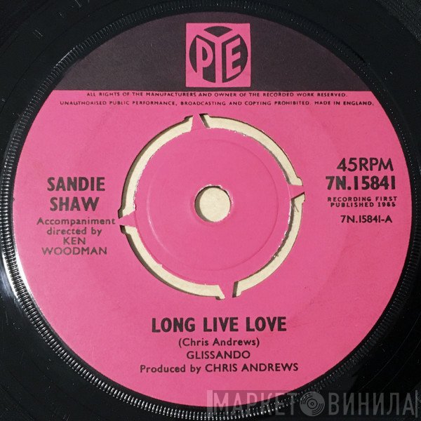 Sandie Shaw - Long Live Love