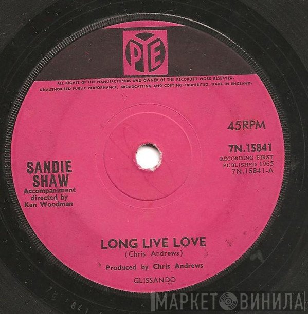 Sandie Shaw - Long Live Love