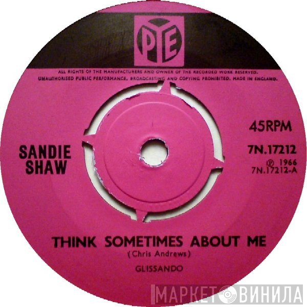Sandie Shaw  - Think Sometimes About Me