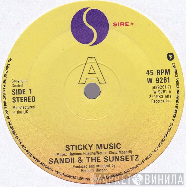 Sandii & The Sunsetz - Sticky Music