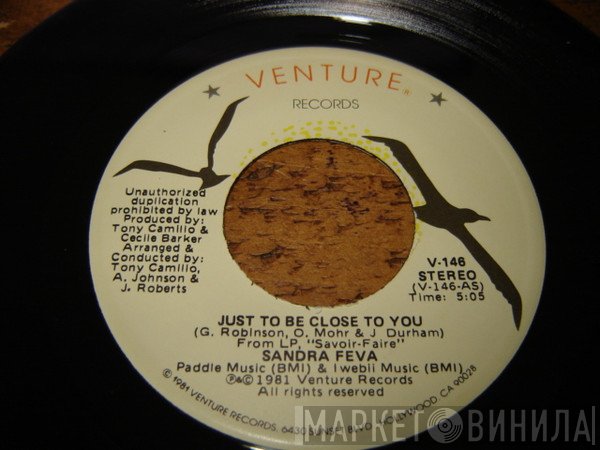 Sandra Feva - Just To Be Close To You / Living With Someone