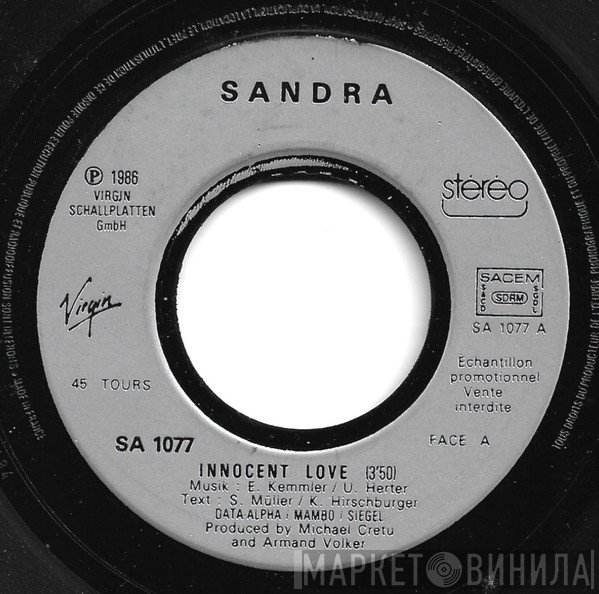 Sandra  - Innocent Love