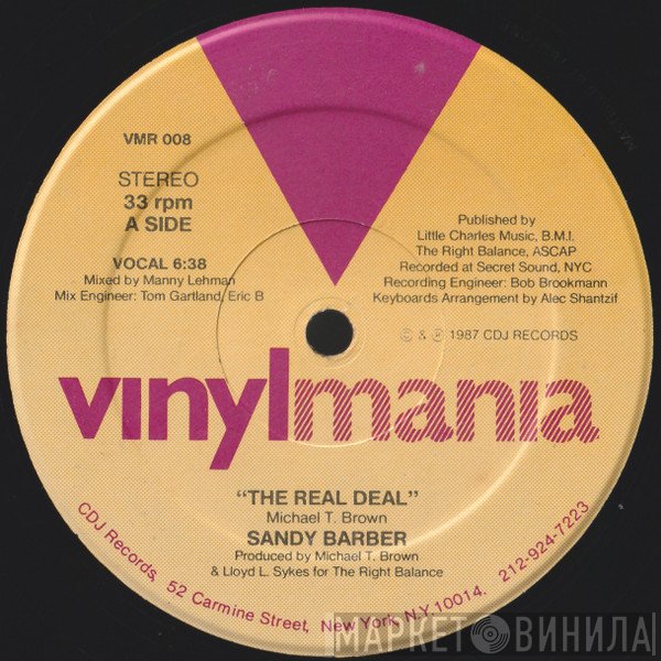 Sandy Barber - The Real Deal