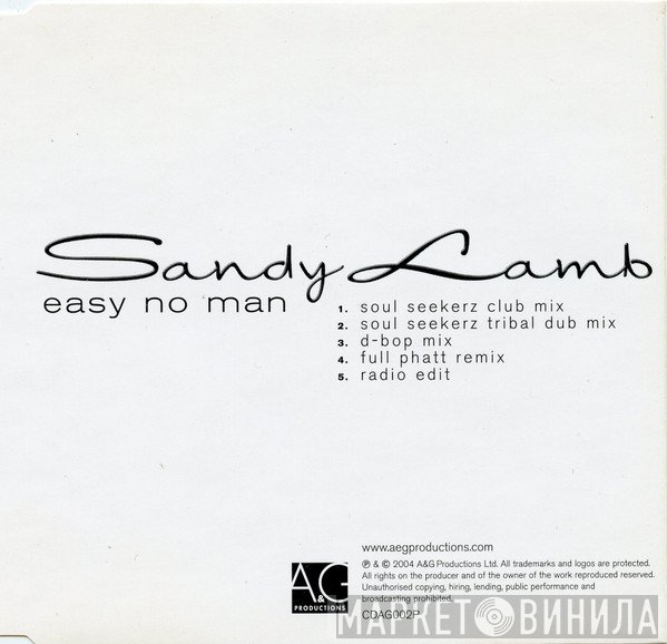 Sandy Lamb - Easy No Man