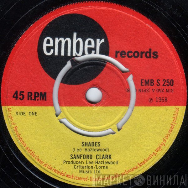 Sanford Clark - Shades / Once Upon A Time