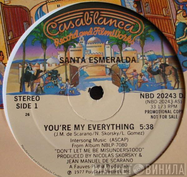 Santa Esmeralda - You're My Everything