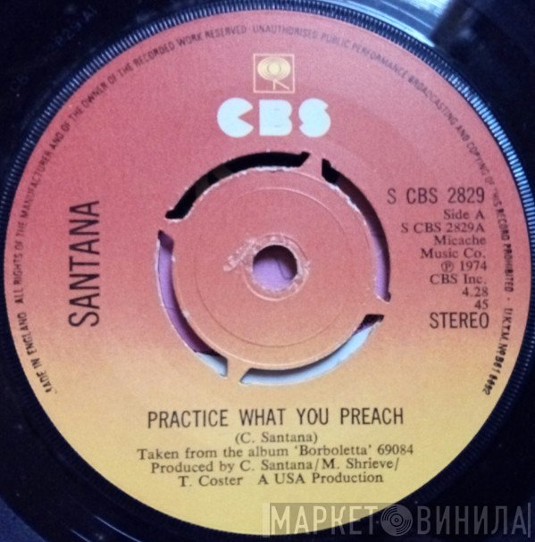 Santana  - Practice What You Preach