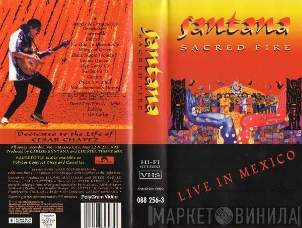 Santana  - Sacred Fire, Live In Mexico