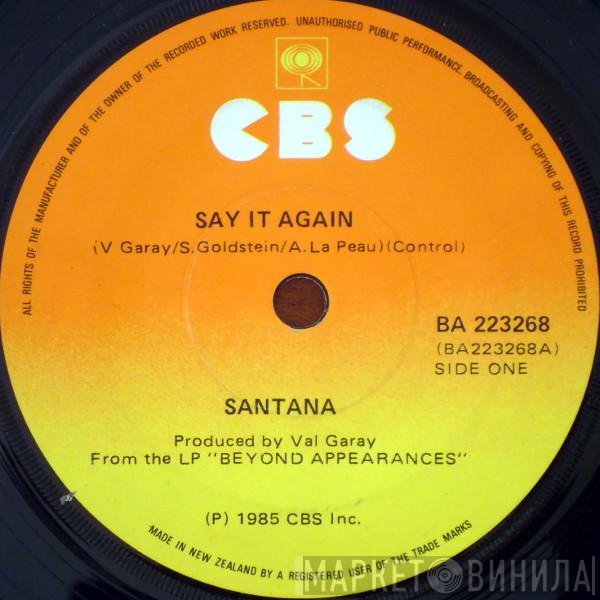 Santana  - Say It Again