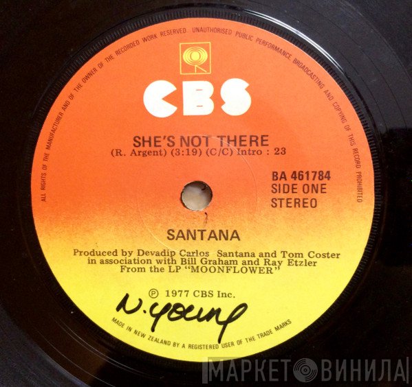 Santana  - She's Not There