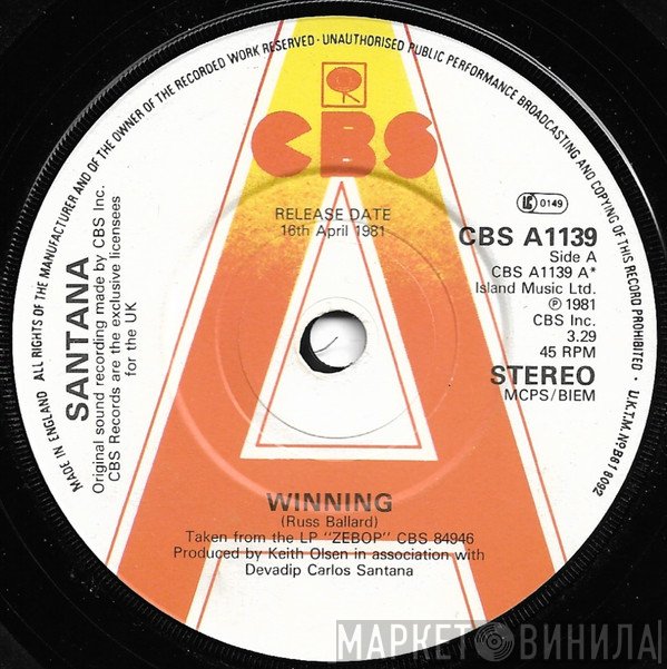 Santana - Winning