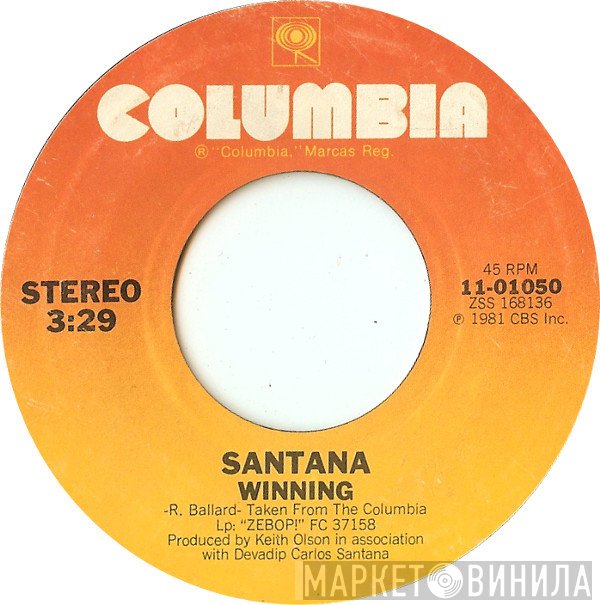 Santana  - Winning