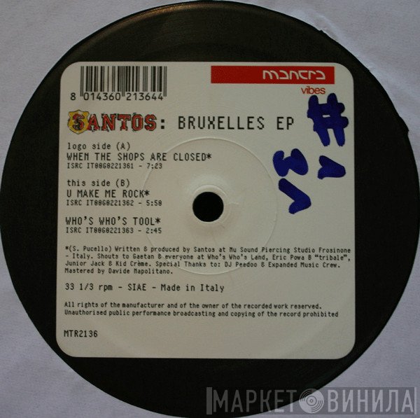 Santos - Bruxelles E.P.