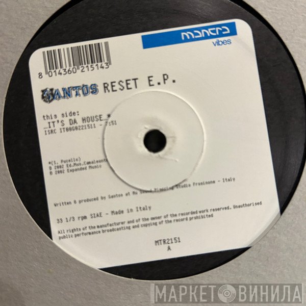 Santos - Reset EP