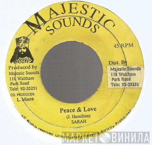 Sarah  - Peace & Love / Face A Bother Mi