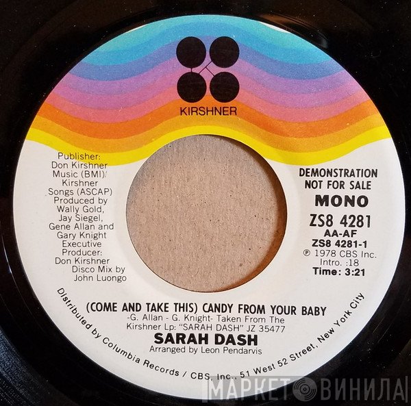 Sarah Dash - (Come And Take This) Candy From Your Baby