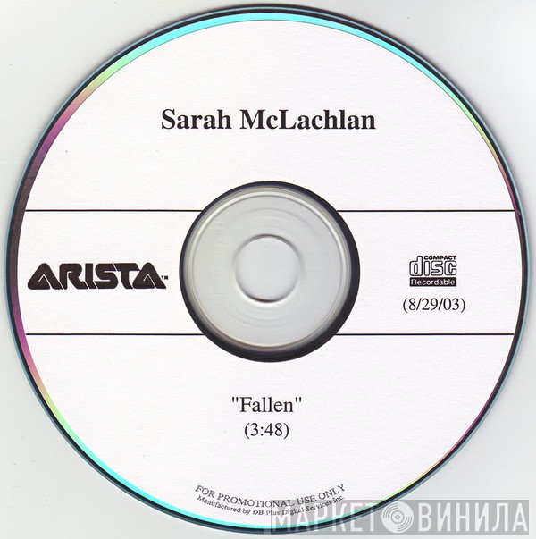 Sarah McLachlan  - Fallen