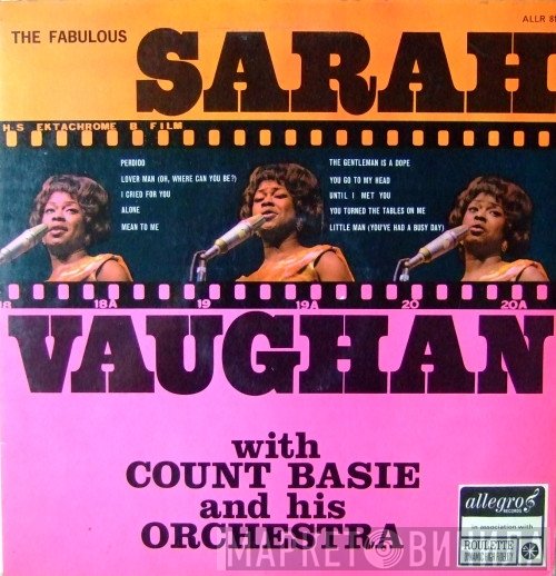 Sarah Vaughan, Count Basie Orchestra - The Fabulous Sarah Vaughan With Count Basie And His Orchestra