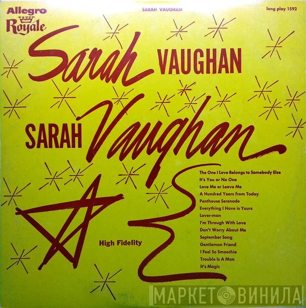 Sarah Vaughan  - Sarah Vaughan
