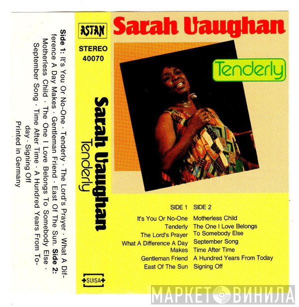 Sarah Vaughan  - Tenderly