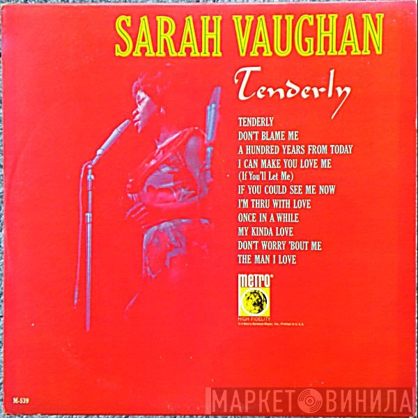 Sarah Vaughan  - Tenderly