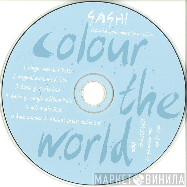 Sash!  - Colour The World