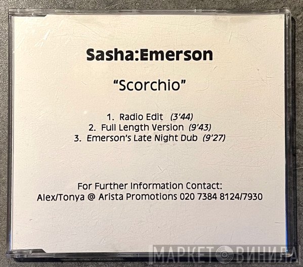 Sasha / Darren Emerson  - Scorchio