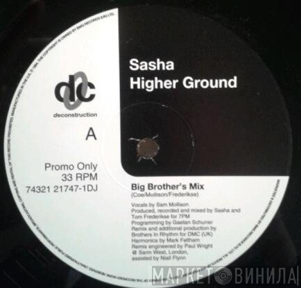 Sasha  - Higher Ground