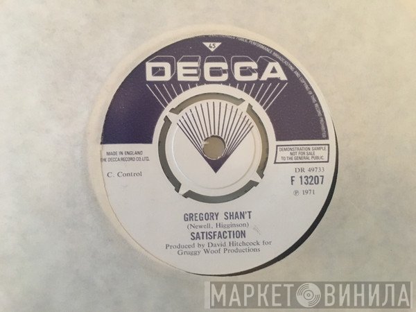 Satisfaction  - Don't Rag The Lady