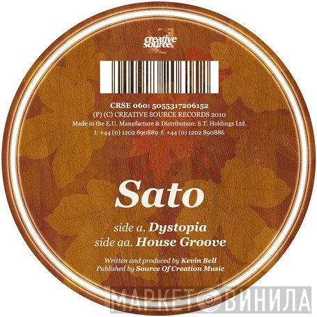 Sato  - Dystopia / House Groove