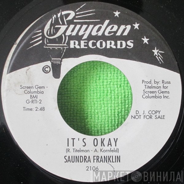 Saundra Franklin - It's Okay / Just A Touch Of Your Love