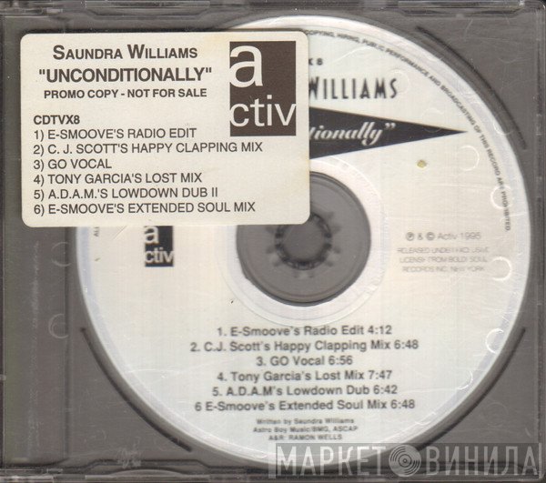 Saundra Williams - Unconditionally