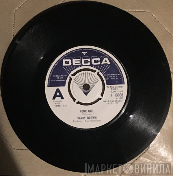 Savoy Brown - Poor Girl