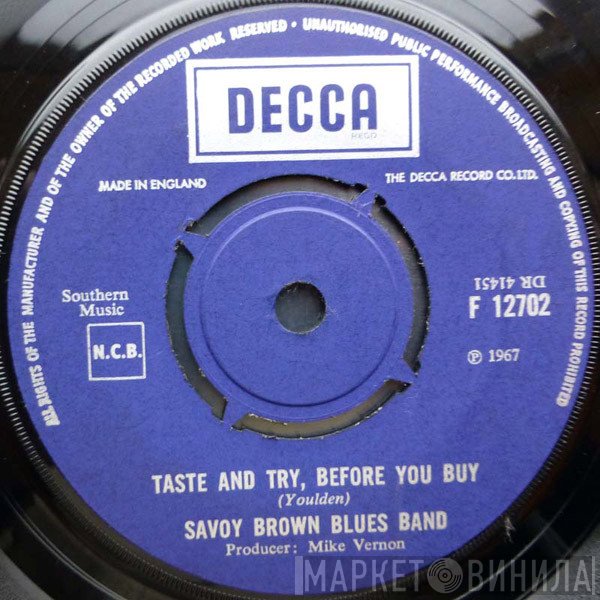 Savoy Brown  - Taste And Try, Before You Buy