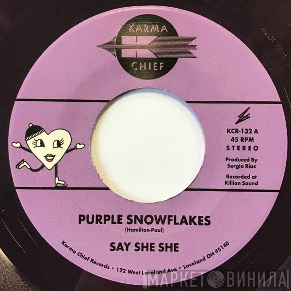 Say She She - Purple Snowflakes / This Wintertime