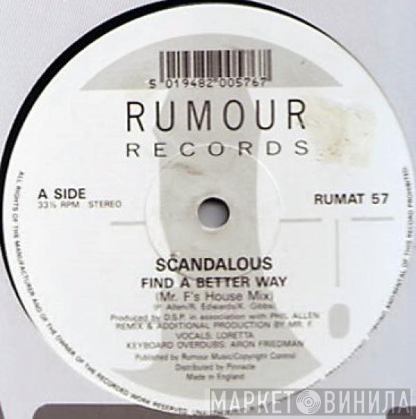 Scandalous  - Find A Better Way