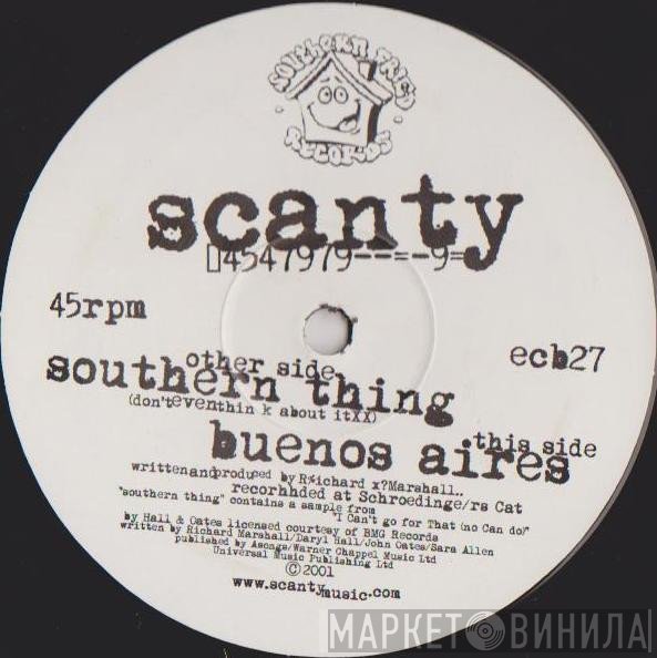 Scanty - Southern Thing
