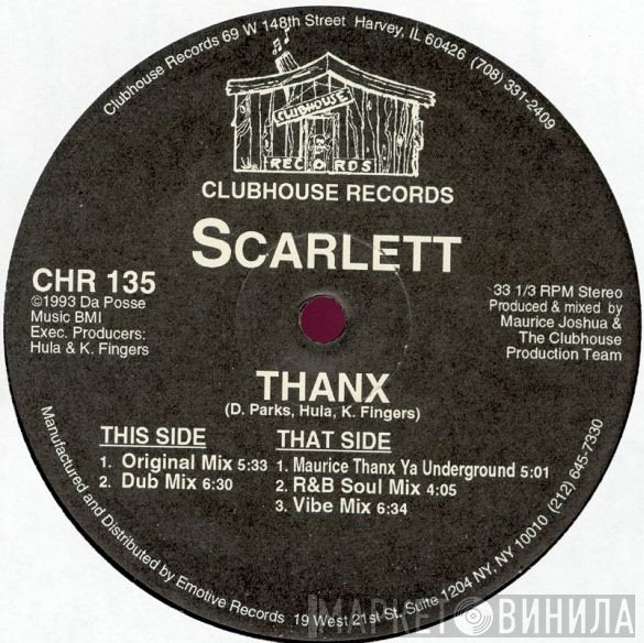 Scarlett - Thanx
