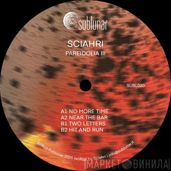 Sciahri - Pareidolia III