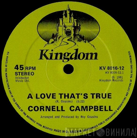 Scientist, Cornell Campbell - A Love That's True / Kingdom Dub