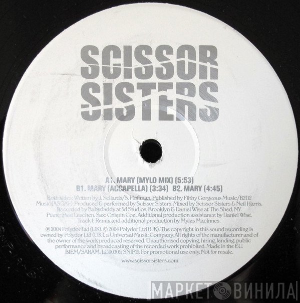 Scissor Sisters - Mary