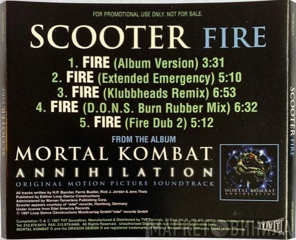 Scooter  - Fire