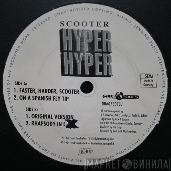 Scooter  - Hyper Hyper