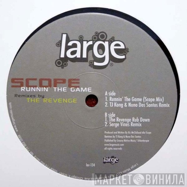 Scope  - Runnin' The Game