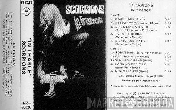 Scorpions  - In Trance